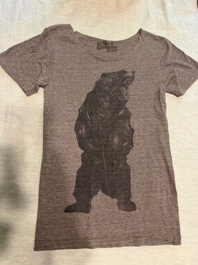 The Dangerous Summer Bear Graphic Tee - Brown